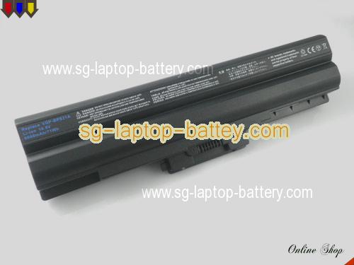  image 2 of SONY VPC-YA25EC Replacement Battery 6600mAh 10.8V Black Li-ion