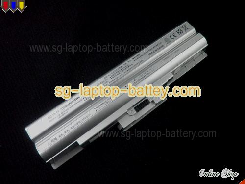  image 2 of SONY VPC-F249FC Replacement Battery 5200mAh 11.1V Silver Li-ion