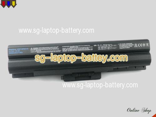  image 5 of SONY VPC-F249FC Replacement Battery 6600mAh 10.8V Black Li-ion