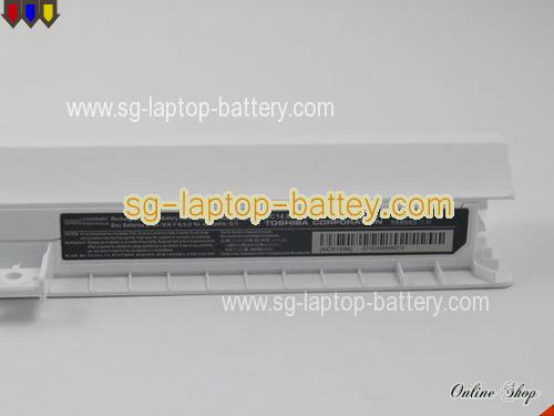  image 2 of Genuine TOSHIBA SATELLITE L750D Battery For laptop 2800mAh, 45Wh , 14.8V, White , Li-ion