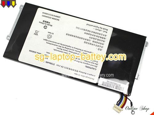  image 2 of NX300K-GSLHAS01 Battery, S$51.47 Li-ion Rechargeable HASEE NX300K-GSLHAS01 Batteries