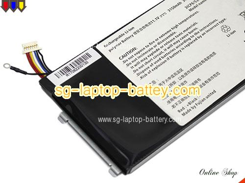  image 5 of NX300K-GSLHAS01 Battery, S$51.47 Li-ion Rechargeable HASEE NX300K-GSLHAS01 Batteries