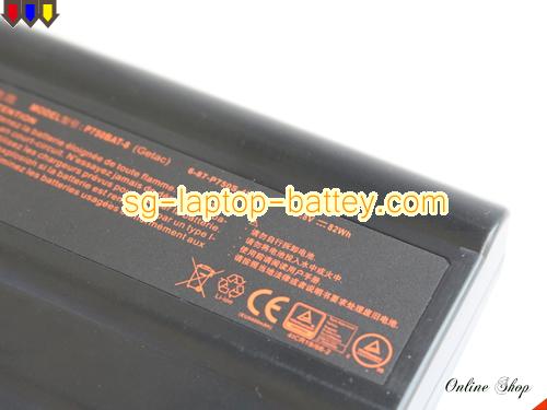  image 3 of Genuine AFTERSHOCK W-17S Battery For laptop 82Wh, 14.8V, Black , Li-ion