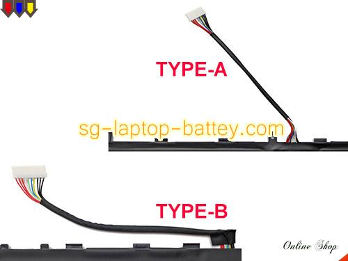  image 5 of Genuine MSI P65 8RE-008 Battery For laptop 5380mAh, 80.25Wh , 15.2V, Black , Li-Polymer