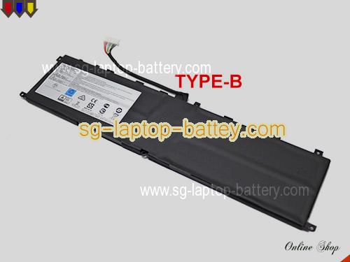  image 4 of Genuine MSI GS65 8RF Stealth Thin Battery For laptop 5380mAh, 80.25Wh , 15.2V, Black , Li-Polymer