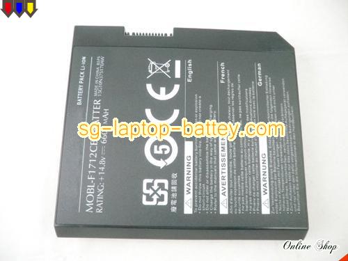  image 3 of Genuine ALIENWARE ALIENWARE AREA 51 M17X Battery For laptop 6600mAh, 14.8V, Black , Li-ion