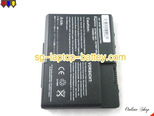  image 3 of COMPAQ X1002US-DM771A Replacement Battery 4800mAh 14.8V Black Li-ion