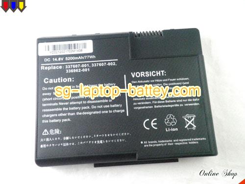  image 5 of COMPAQ X1002US-DM771A Replacement Battery 4800mAh 14.8V Black Li-ion