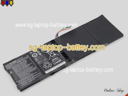  image 1 of Genuine ACER ASPIRE V5-473P-5887 Battery For laptop 3460mAh, 53Wh , 15V, Black , Li-Polymer