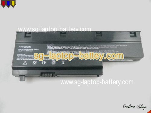  image 5 of MEDION Akoya E7216 MD98550 Replacement Battery 4300mAh 14.4V Black Li-ion