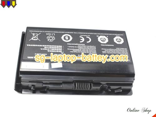  image 5 of Genuine HASEE K660E-I7 D8 Battery For laptop 5200mAh, 76.96Wh , 14.8V, Black , Li-ion