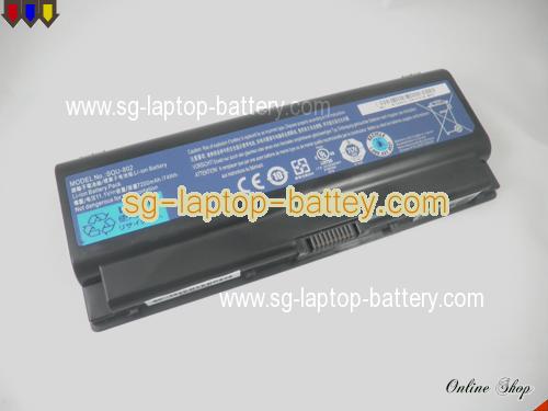  image 3 of Genuine PACKARD BELL EasyNote SL65-U020FR 17 POUCES Battery For laptop 7200mAh, 11.1V, Black , Li-ion