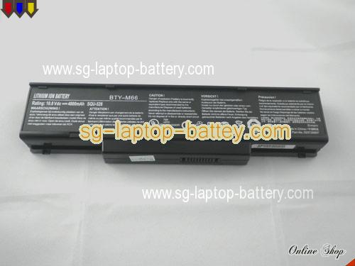  image 5 of CLEVO W763CU Replacement Battery 4400mAh 11.1V Black Li-ion