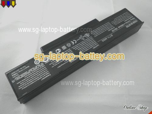  image 2 of CLEVO W765CU Replacement Battery 4400mAh 11.1V Black Li-ion