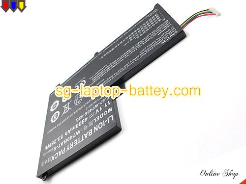  image 4 of Genuine TERRANS FORCE X411 47J Battery For laptop 4800mAh, 53.28Wh , 11.1V, Balck , Li-ion