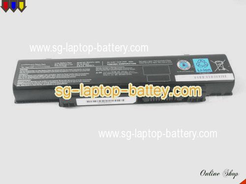  image 5 of Genuine TOSHIBA Qosmio F755-3D350 Battery For laptop 4400mAh, 48Wh , 10.8V, Black , Li-ion