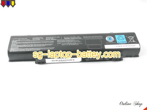  image 5 of Genuine TOSHIBA Dynabook Qosmio T750/T8BJ Battery For laptop 4400mAh, 48Wh , 10.8V, Black , Li-ion
