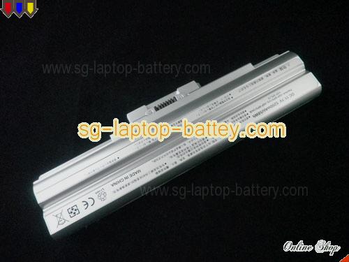  image 3 of SONY VAIO VPC-F11HGX Replacement Battery 5200mAh 11.1V Silver Li-ion