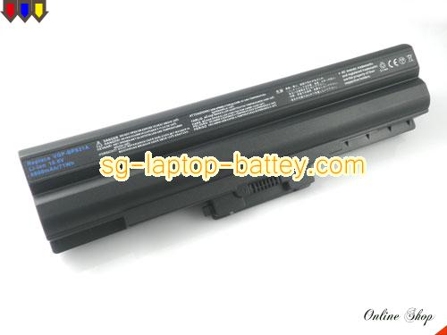  image 2 of SONY VAIO VGN-VAIO FW70DB Replacement Battery 6600mAh 10.8V Black Li-ion