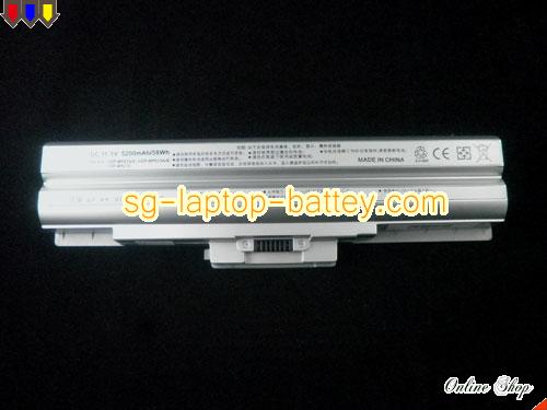  image 5 of SONY VAIO VPC-F11FGX/B Replacement Battery 5200mAh 11.1V Silver Li-ion