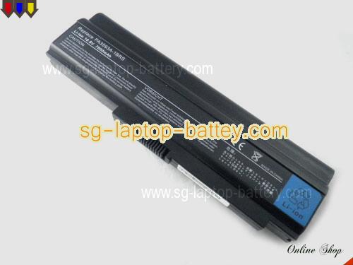  image 2 of TOSHIBA Satellite U300-10M Replacement Battery 7800mAh 10.8V Black Li-ion