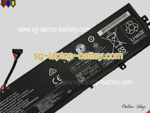  image 3 of Genuine LENOVO IdeaPad 700-17ISK80RV000XGE Battery For laptop 4050mAh, 45Wh , 11.1V, Black , Li-ion