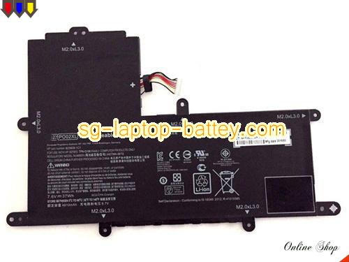  image 1 of Genuine HP STREAM 11-D001NO Battery For laptop 4810mAh, 37Wh , 7.6V, Black , Li-ion