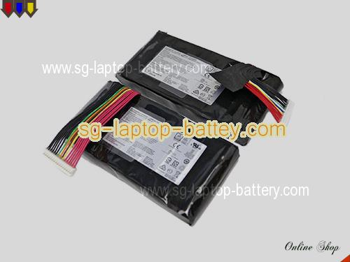  image 3 of Genuine MSI GT75 8RG-002CN Battery For laptop 6250mAh, 90Wh , 14.4V, Black , Li-Polymer