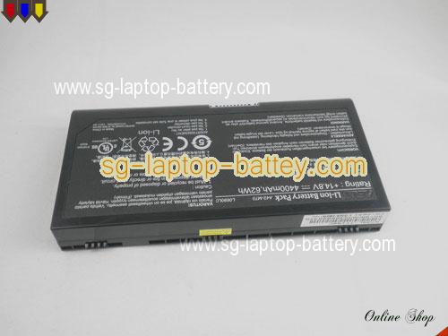  image 5 of ASUS G71GX Replacement Battery 4400mAh 14.8V Black Li-ion