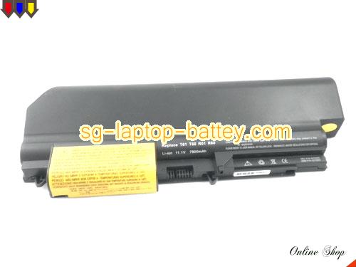  image 5 of IBM ThinkPad R61 7732 Replacement Battery 7800mAh 10.8V Black Li-ion