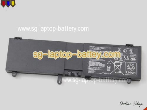  image 5 of Genuine ASUS N550JA-1A Battery For laptop 4000mAh, 59Wh , 14.8V, Black , Li-Polymer