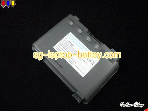  image 2 of FUJITSU LifeBook A6020 Replacement Battery 4400mAh 10.8V Grey Li-ion