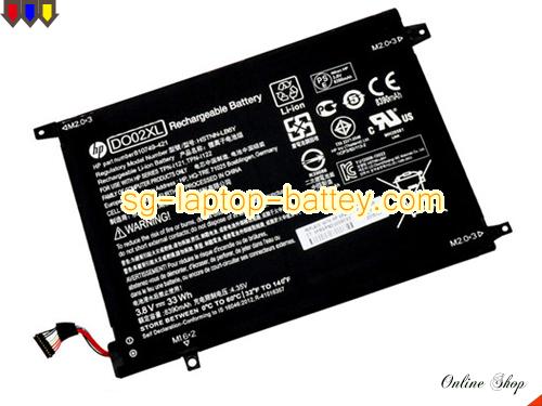  image 5 of Genuine HP Pavilion X2 10-N107NS Battery For laptop 8390mAh, 33Wh , 3.8V, Black , Li-ion