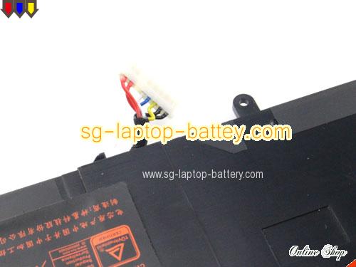  image 5 of Genuine CLEVO N131WU Battery For laptop 3100mAh, 32Wh , 11.4V, Black , Li-ion