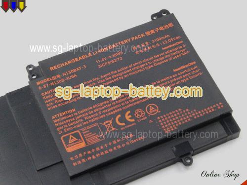  image 4 of Genuine HAIER Lingyue S4 Battery For laptop 3100mAh, 32Wh , 11.4V, Black , Li-ion