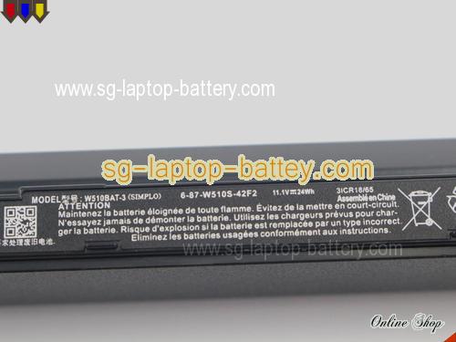  image 3 of CLEVO W515P Replacement Battery 24Wh 11.1V Black Li-ion