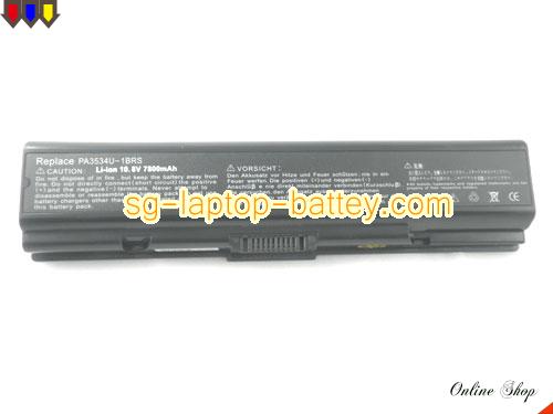  image 5 of TOSHIBA Equium A300D-13X Replacement Battery 6600mAh 10.8V Black Li-ion