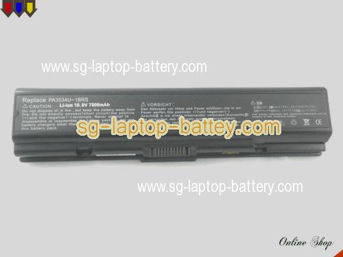  image 5 of TOSHIBA Dynabook AX/53G Replacement Battery 6600mAh 10.8V Black Li-ion