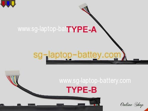  image 5 of Genuine MSI GS65 STEALTH 9SE-476MY Battery For laptop 5380mAh, 80.25Wh , 15.2V, Black , Li-Polymer