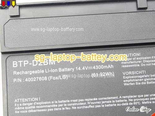  image 5 of Genuine MEDION MD-97110 Battery For laptop 4300mAh, 14.4V, Black , Li-ion