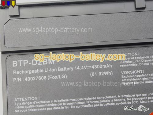  image 5 of Genuine MEDION MD-98340 Battery For laptop 4300mAh, 14.4V, Black , Li-ion