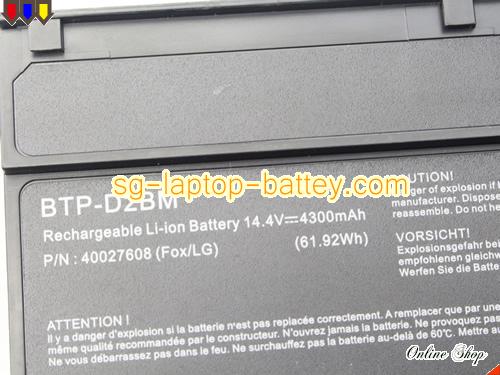  image 5 of Genuine MEDION AKOYA P6612 Battery For laptop 4300mAh, 14.4V, Black , Li-ion