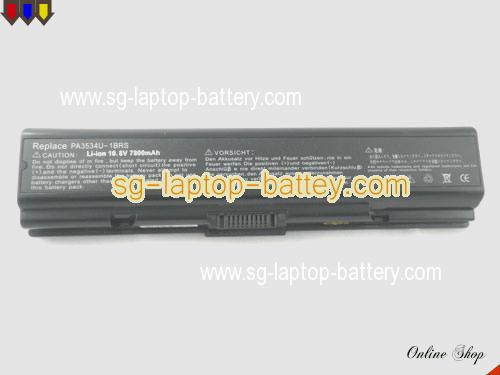  image 5 of TOSHIBA Satellite A200-0ET00X Replacement Battery 6600mAh 10.8V Black Li-ion