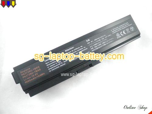  image 1 of TOSHIBA Notebook Satellite L750 Replacement Battery 8800mAh 10.8V Black Li-ion