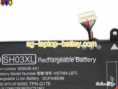  image 5 of SH03057XL Battery, S$57.94 Li-ion Rechargeable HP SH03057XL Batteries