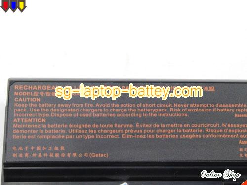  image 4 of Genuine HASEE Z7M-CT Battery For laptop 3275mAh, 48.96Wh , 14.4V, Black , Li-ion