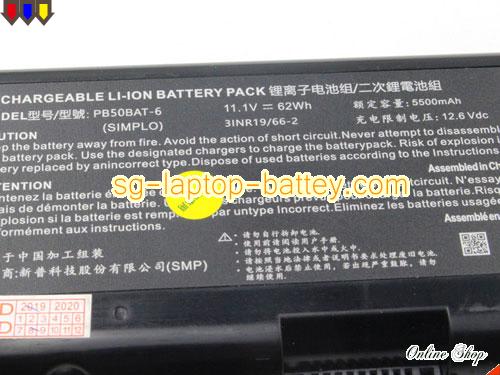  image 4 of Genuine SAGER NP8371 Battery For laptop 5500mAh, 62Wh , 11.1V, Black , Li-ion