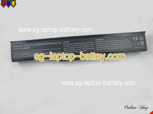  image 5 of GATEWAY MT6220B Replacement Battery 5200mAh 11.1V Black Li-ion