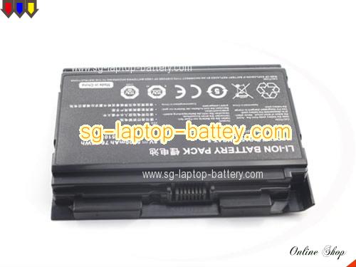  image 3 of CLEVO P151SM Replacement Battery 5200mAh 14.8V Black Li-ion