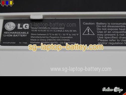  image 4 of Genuine LG X-Note X200 Series Battery For laptop 5200mAh, 56Wh , 5.2Ah, 10.55V, White , Li-ion